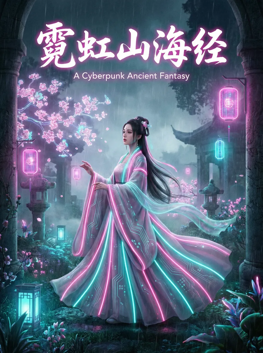 做暧暧超长视频大全 古风奇缘短剧 - 霓虹山海经海报
